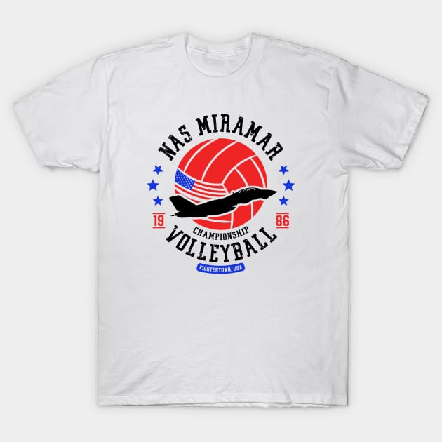 Miramar Volleyball Championship T-Shirt by NotoriousMedia